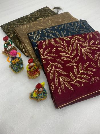 Mj Vol 1 By Sagar Impex Fancy Foil Printed Saree Collection